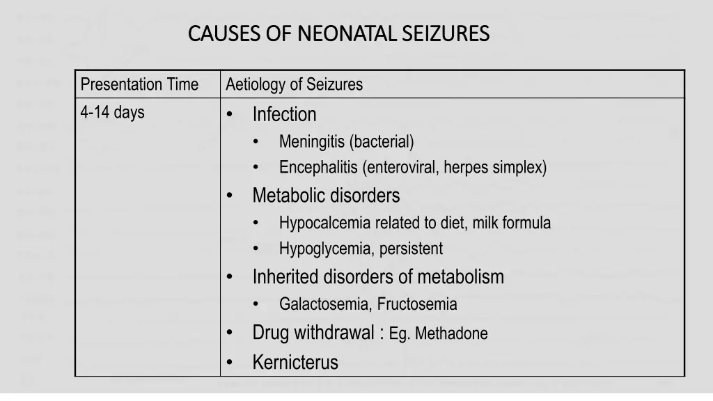 causes of neonatal seizures causes of neonatal 1