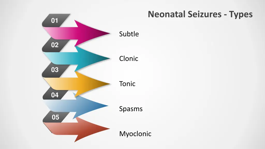 neonatal seizures types