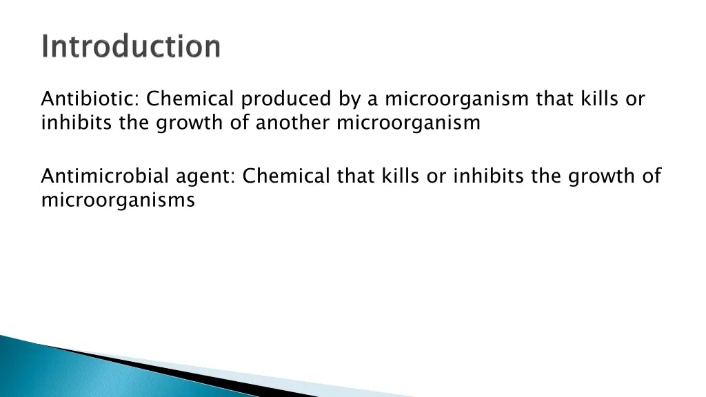 antibiotic chemical produced by a microorganism