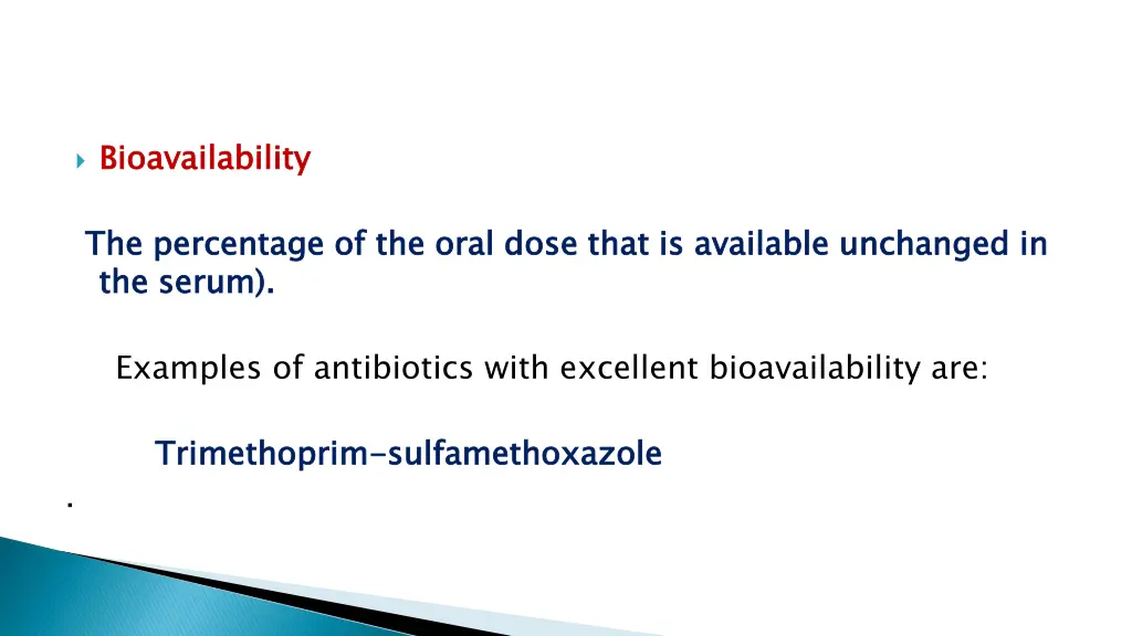 bioavailability