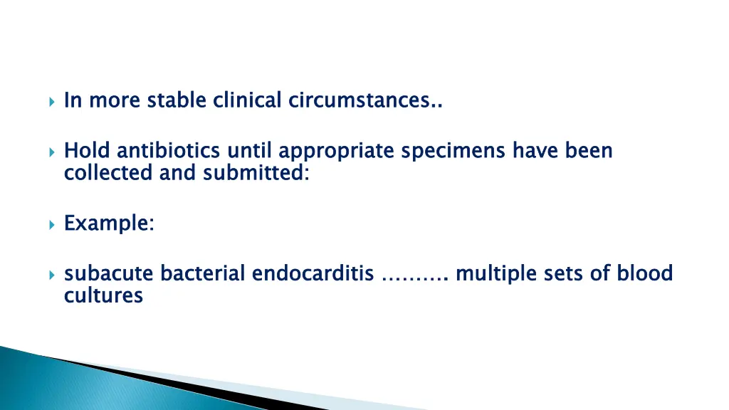 in more stable clinical circumstances