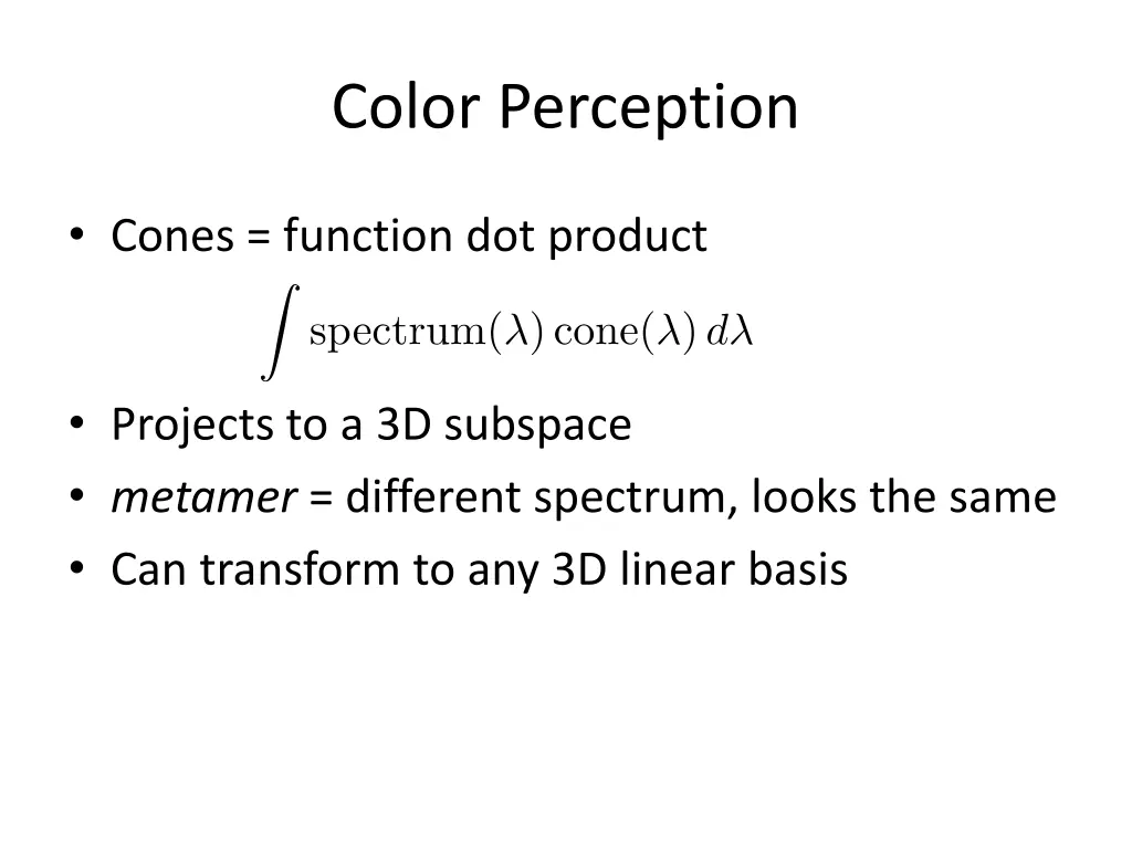 color perception 1