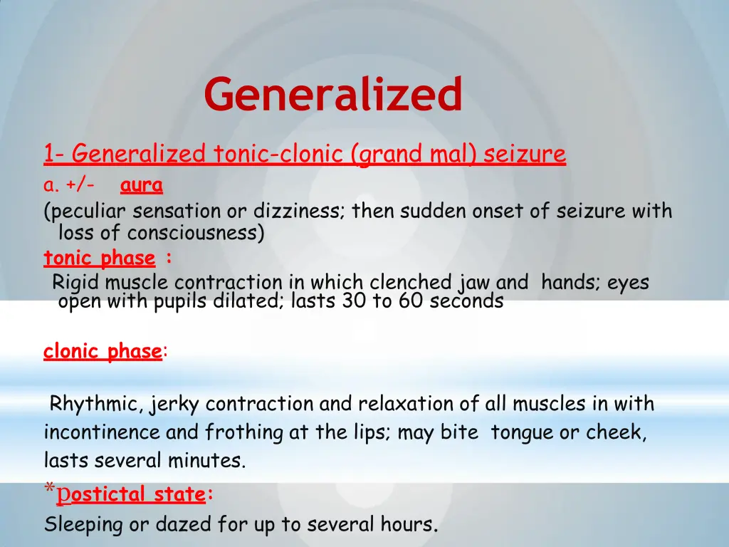 generalized