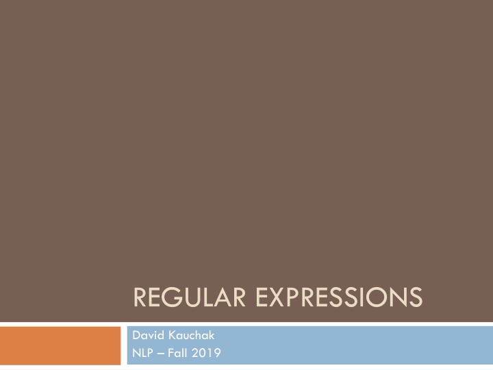 regular expressions