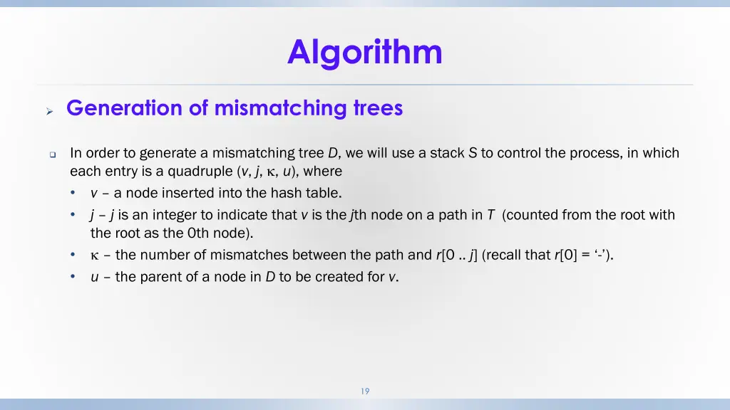 algorithm