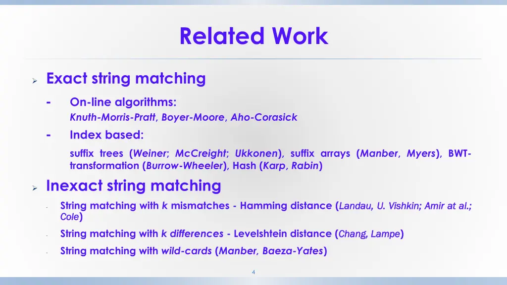 related work
