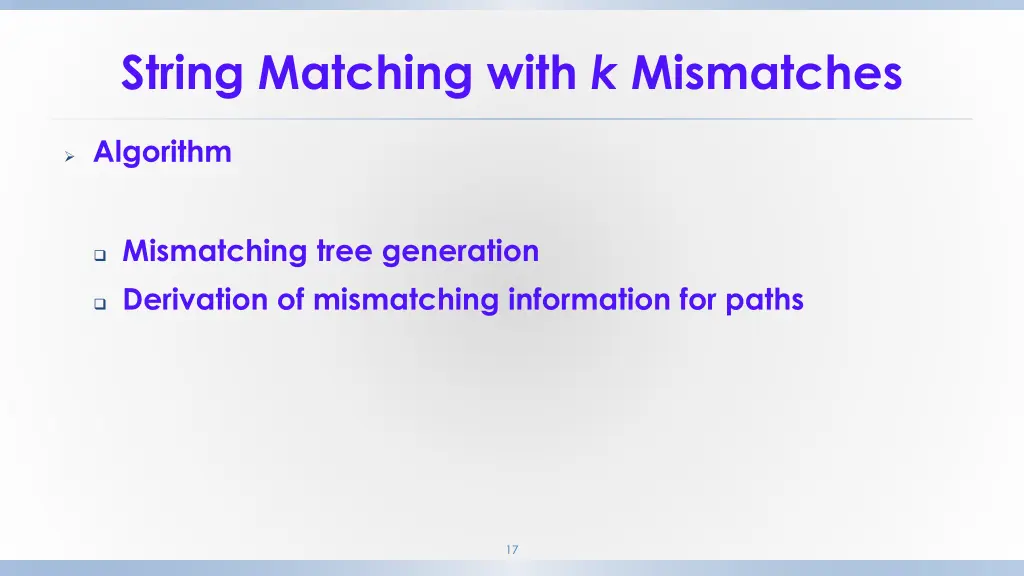 string matching with k mismatches 7
