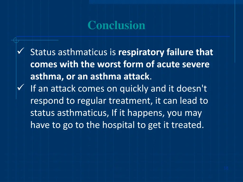 conclusion