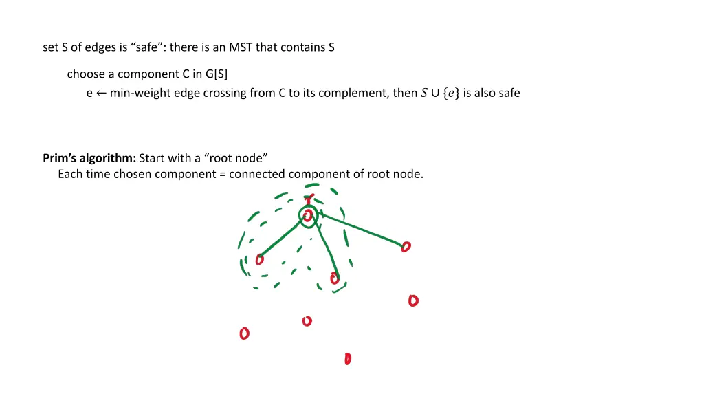 set s of edges is safe there is an mst that 5