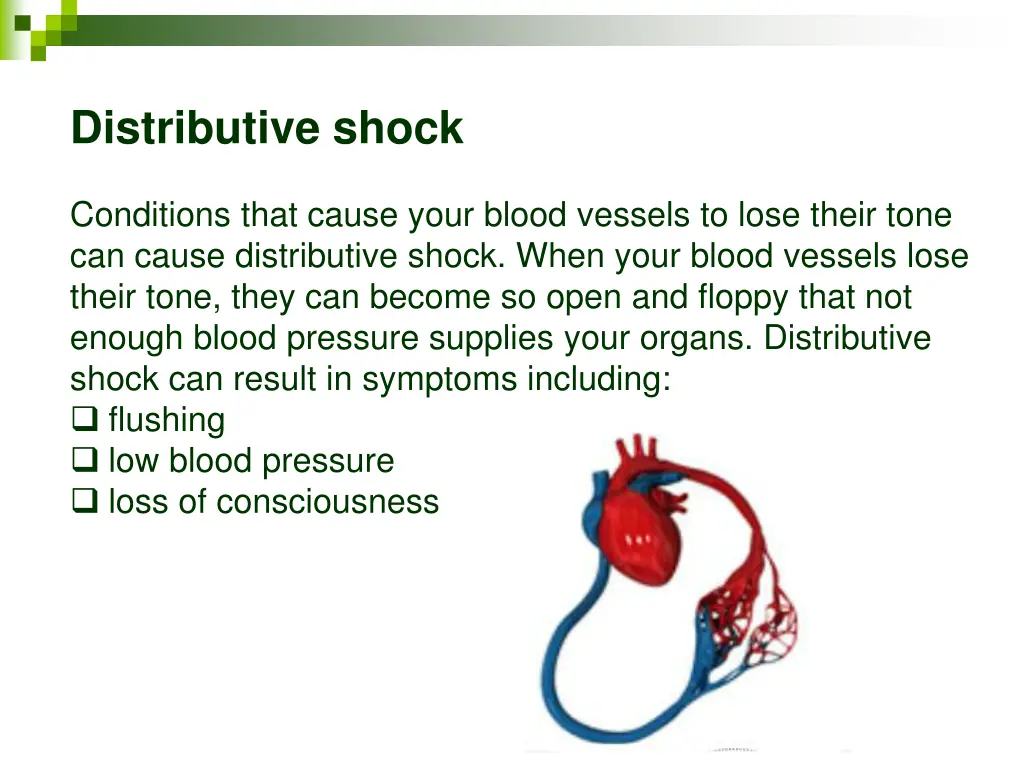 distributive shock