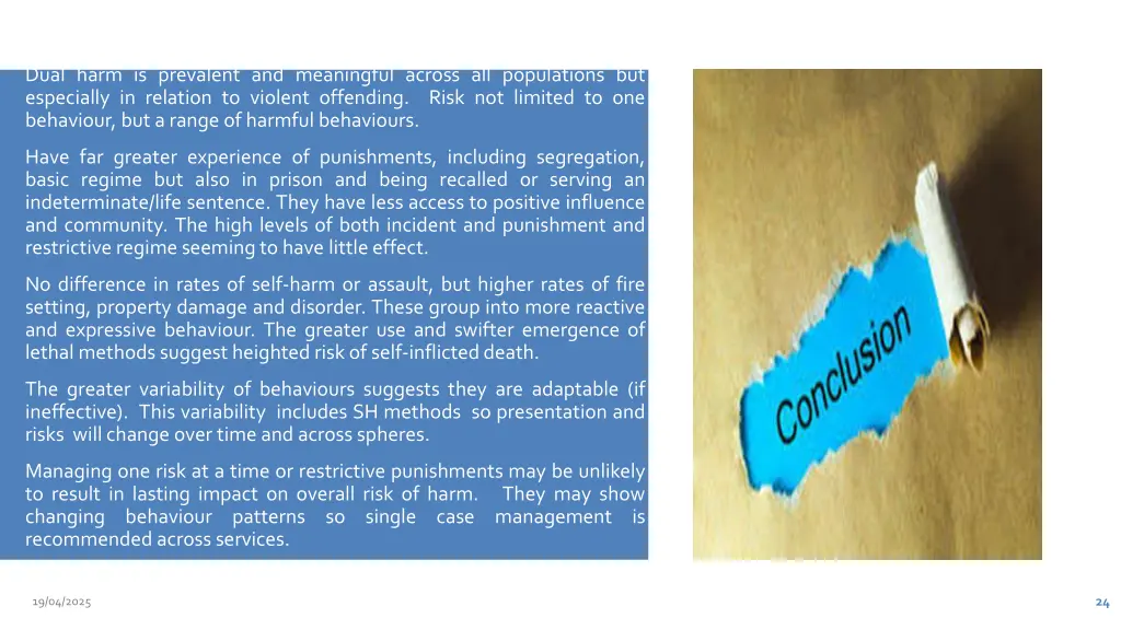 dual harm is prevalent and meaningful across