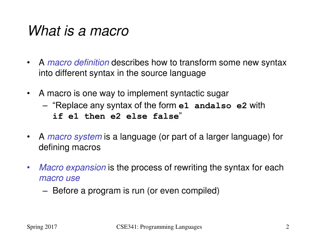 what is a macro