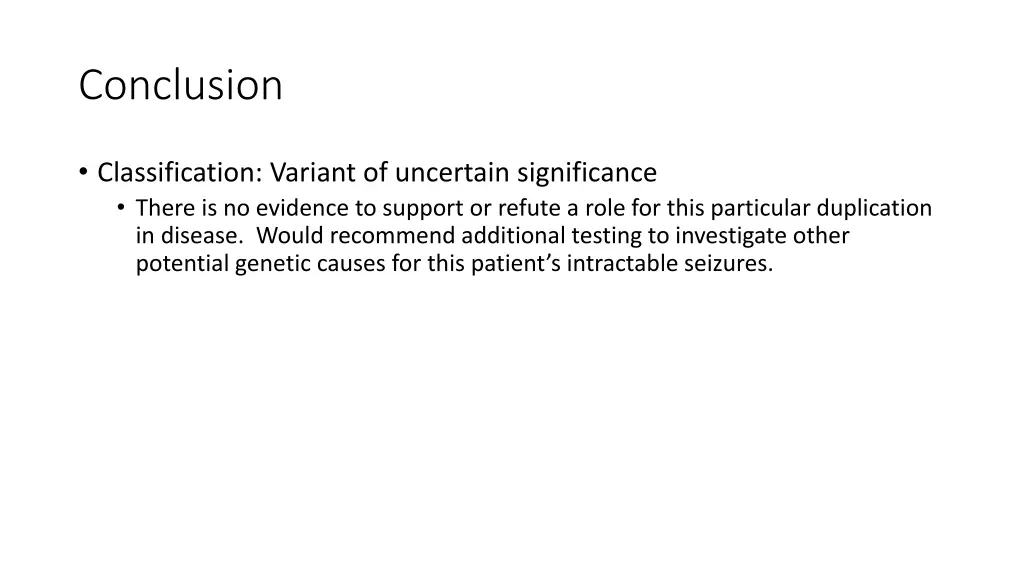 conclusion