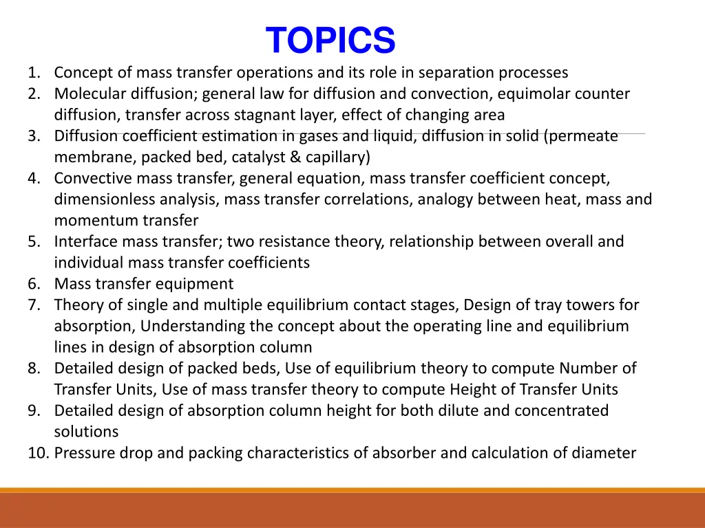 topics