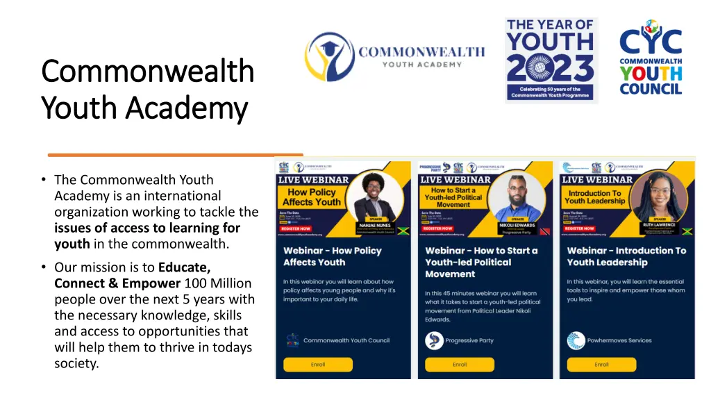 commonwealth commonwealth youth academy youth