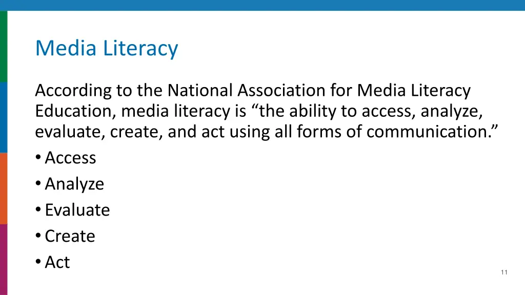 media literacy