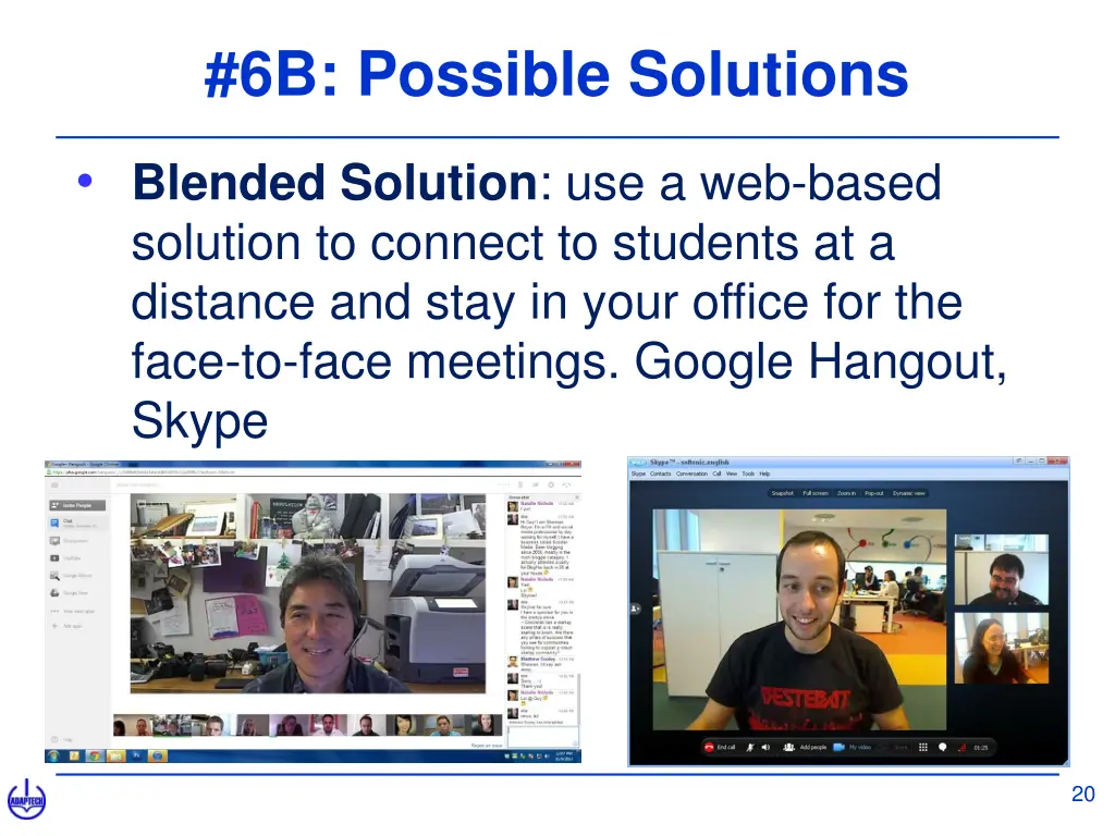 6b possible solutions