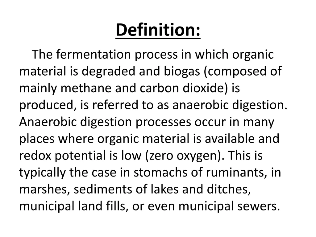 definition