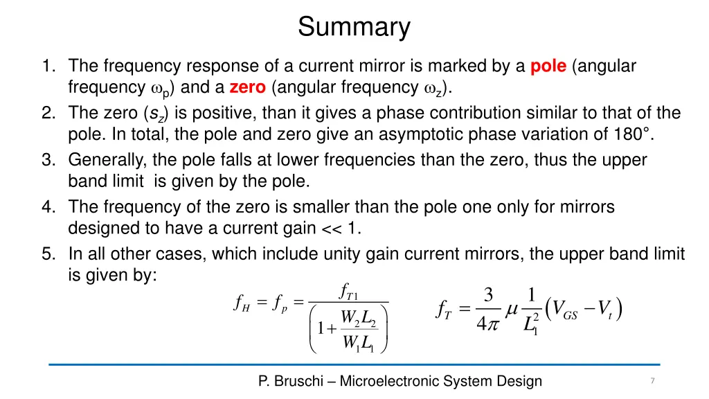 summary