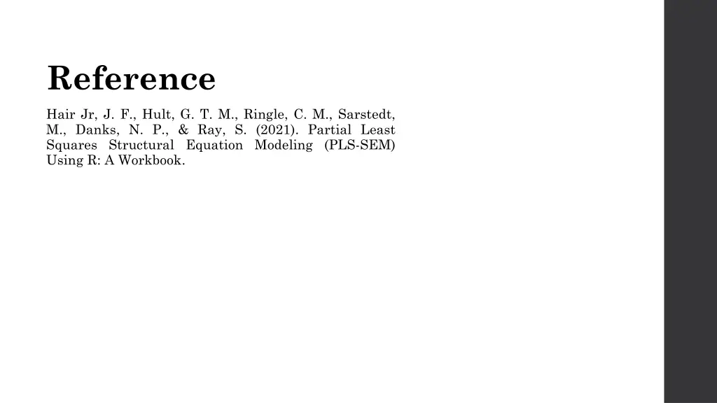 reference
