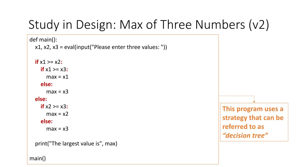 study in design max of three numbers v2