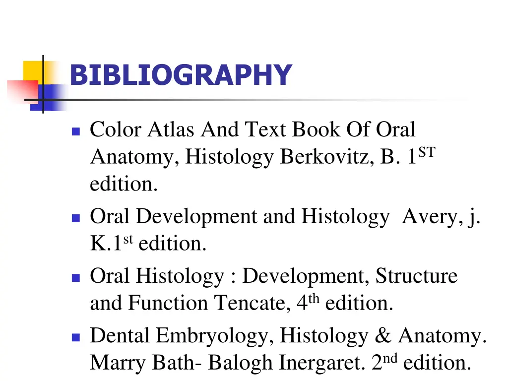 bibliography