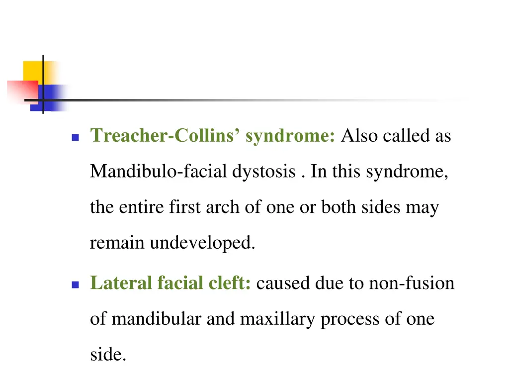 treacher collins syndrome also called as