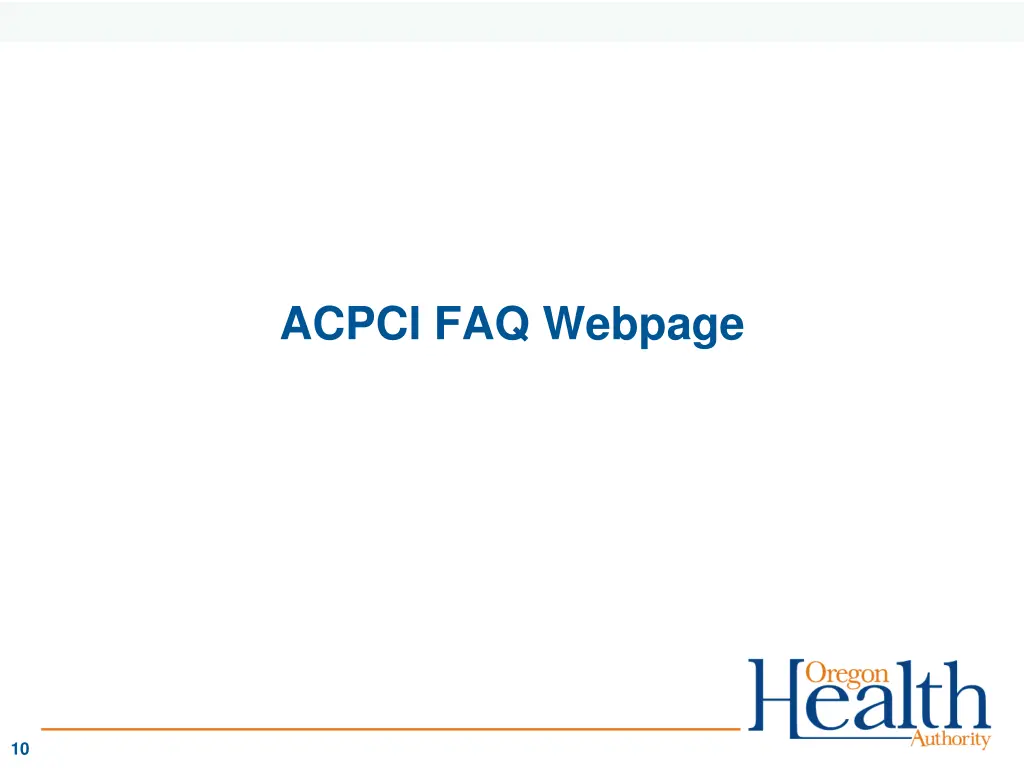acpci faq webpage