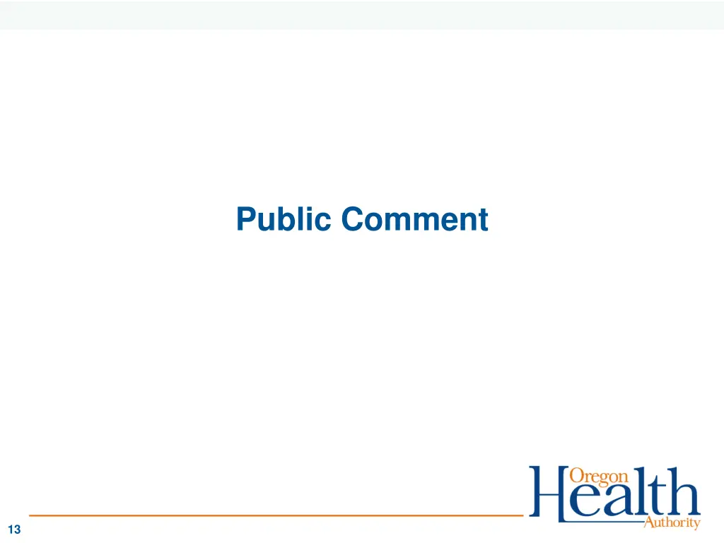 public comment