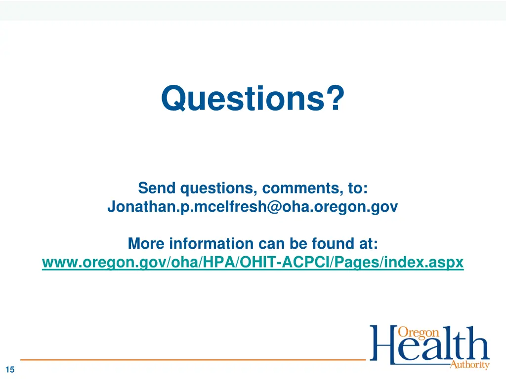 questions
