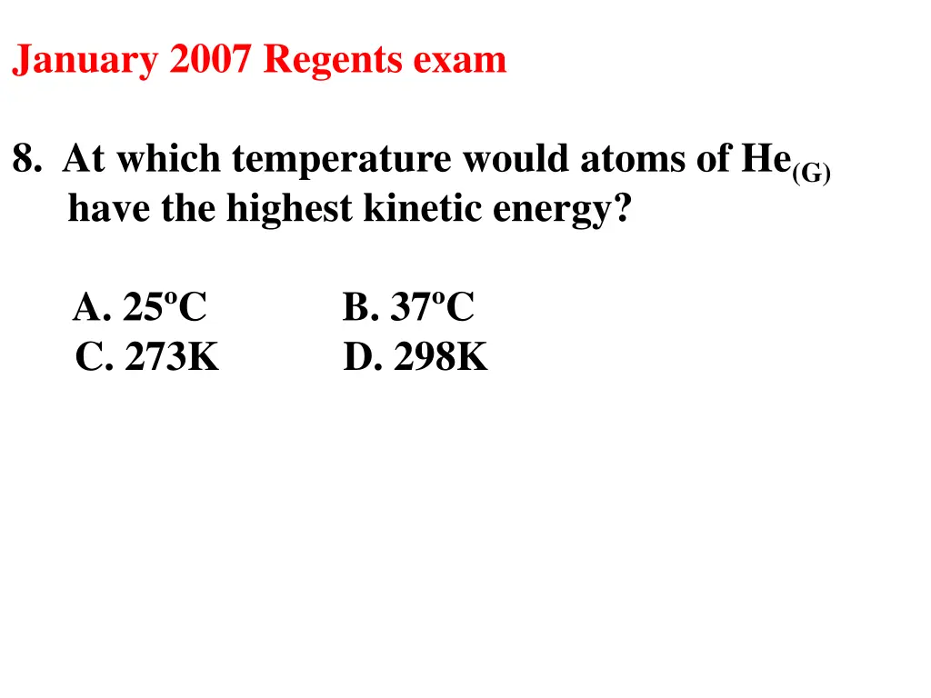 january 2007 regents exam 4