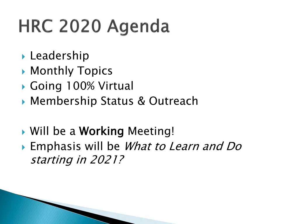 leadership monthly topics going 100 virtual