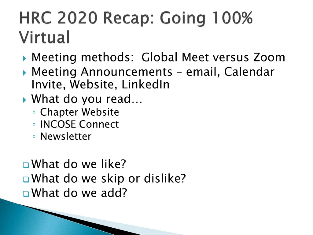 meeting methods global meet versus zoom meeting