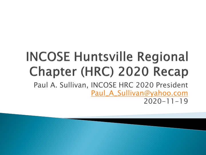 paul a sullivan incose hrc 2020 president paul