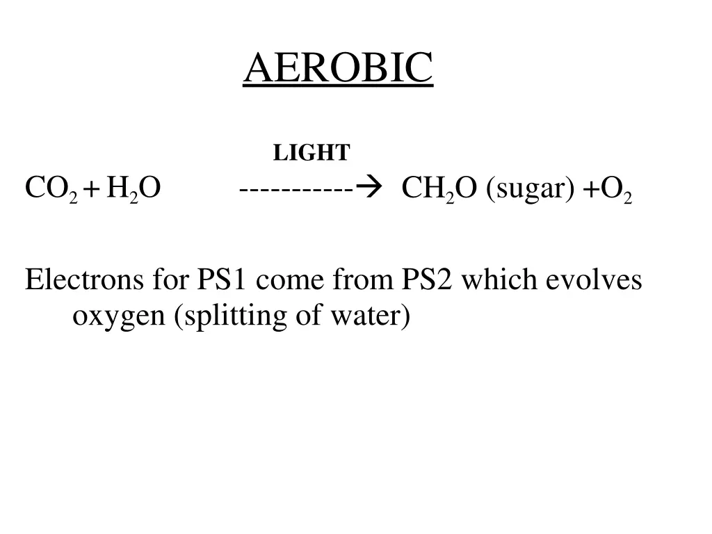 aerobic