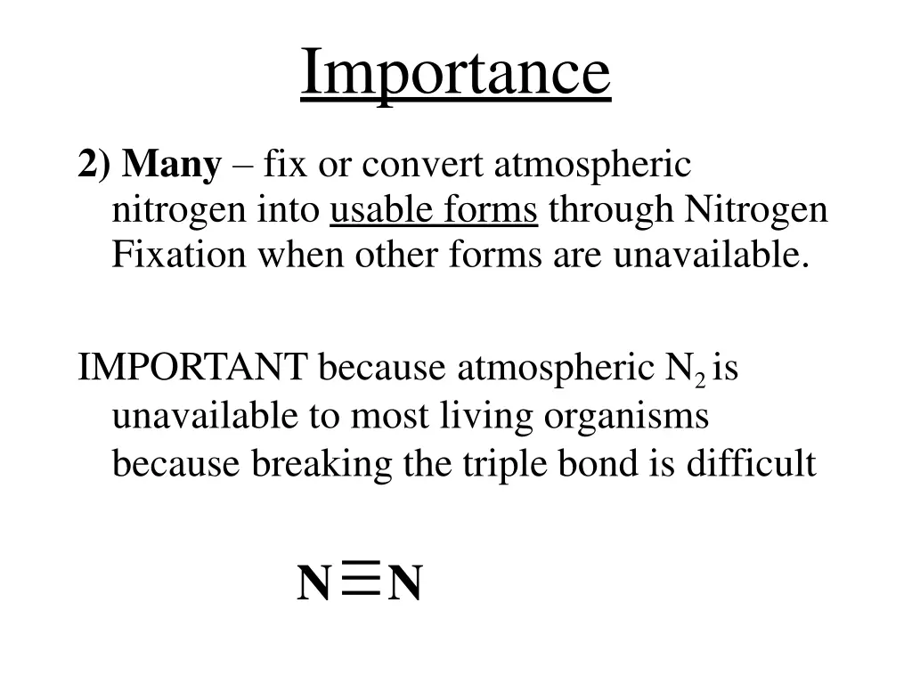 importance