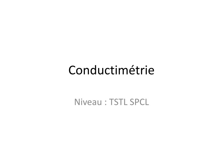 conductim trie