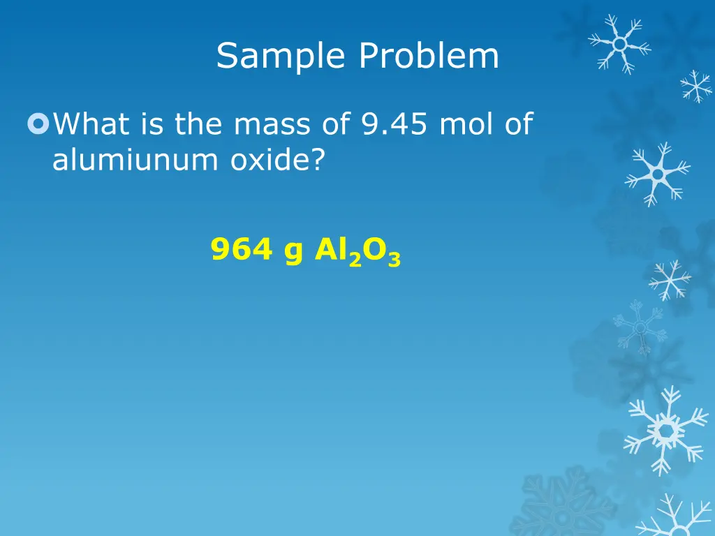 sample problem 3