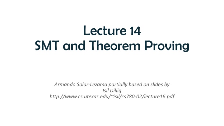 lecture 14