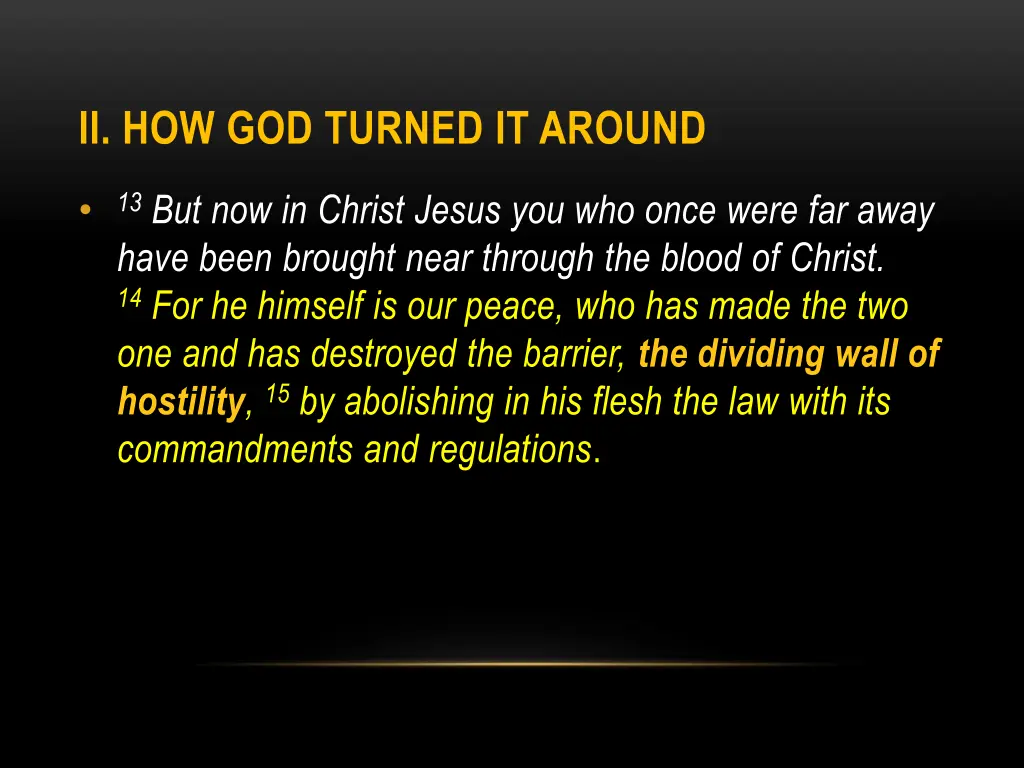 ii how god turned it around 2