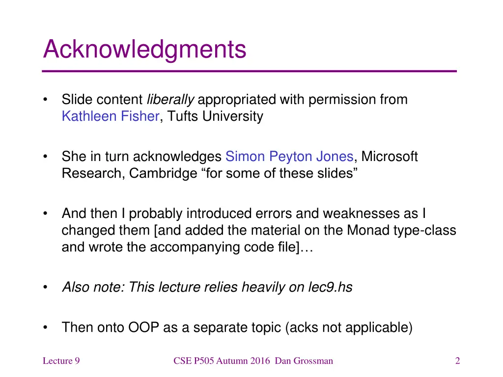 acknowledgments
