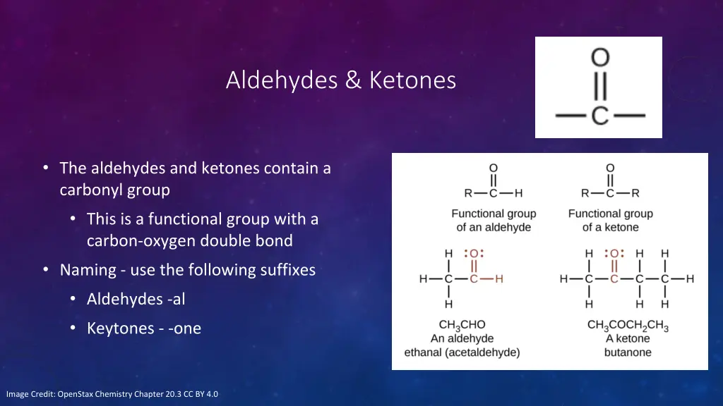 aldehydes ketones 1