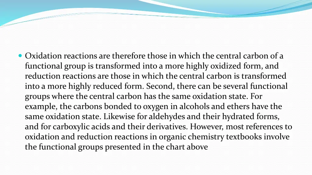 oxidation reactions are therefore those in which
