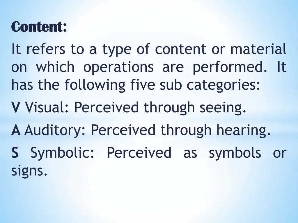 content content it refers to a type of content