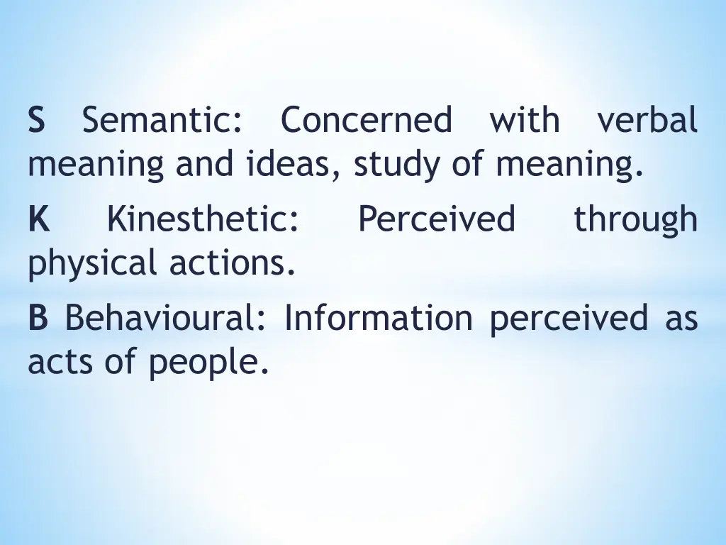 s meaning and ideas study of meaning