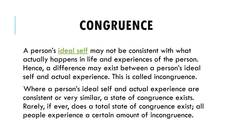 congruence