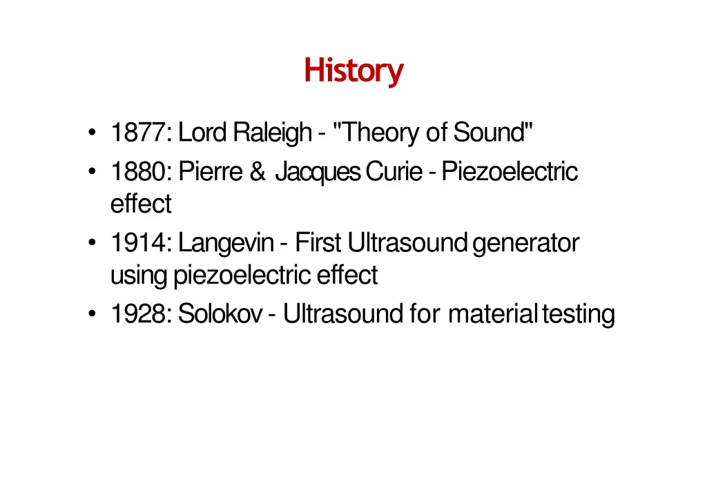 history