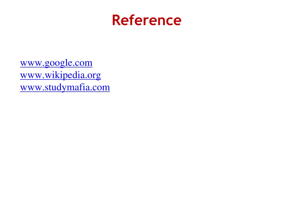 reference