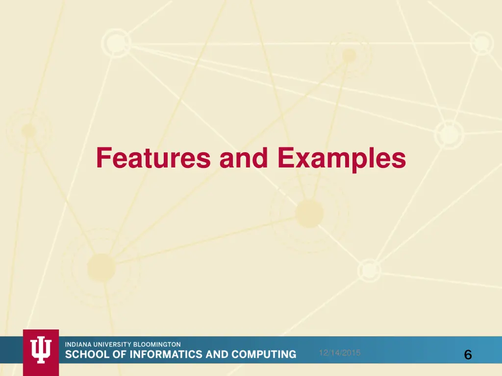 features and examples