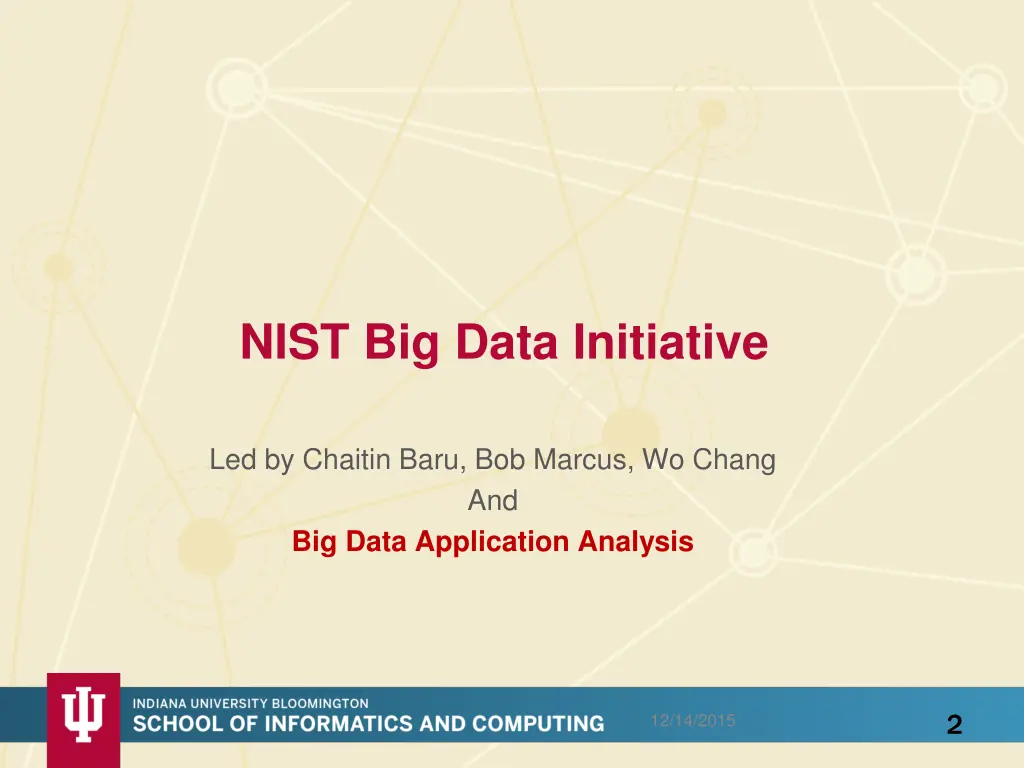 nist big data initiative